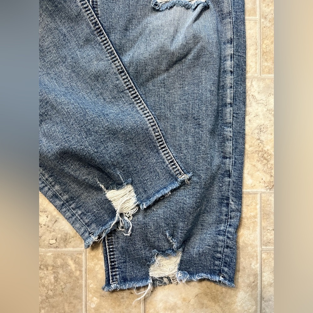 Women’s silver jeans Sam distressed 14/27 - Picture 4 of 10